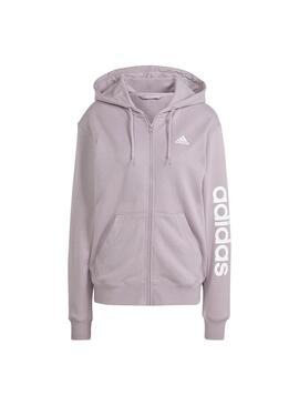 Sudadera Mujer adidas Lin Ft Rosa