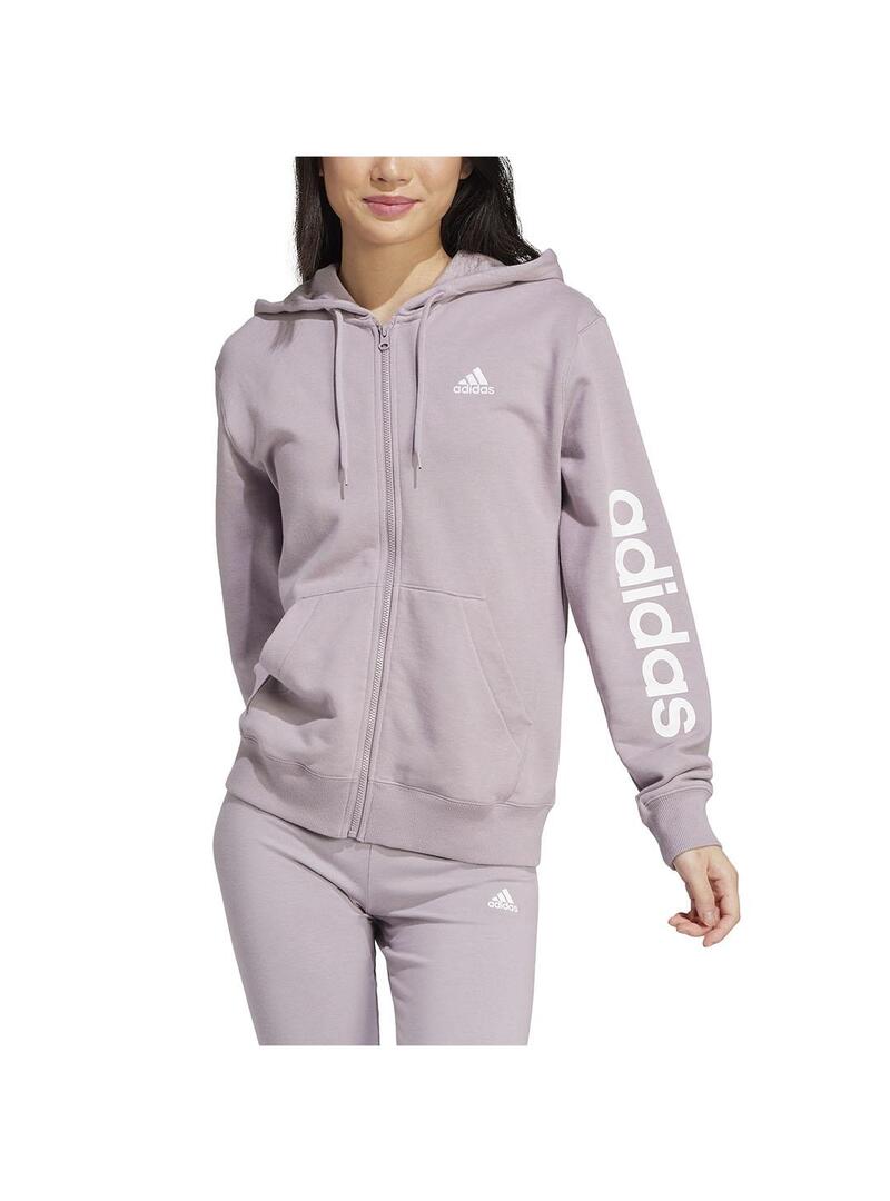 Sudadera Mujer adidas Lin Ft Rosa