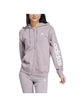 Sudadera Mujer adidas Lin Ft Rosa