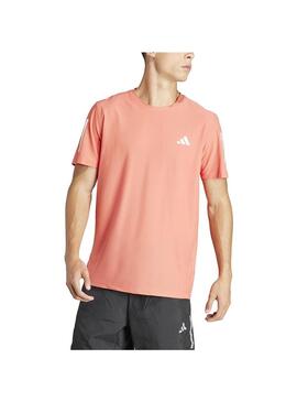 Camiseta Hombre adidas Own The Run Roja