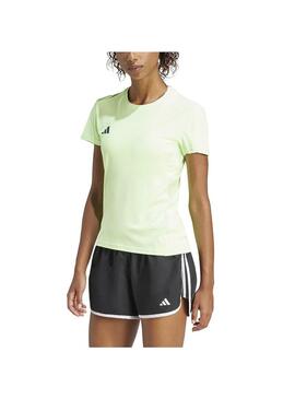 Camiseta Mujer adidas Adicero Verde Fluor