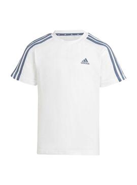 Conjunto Niño adidas 3Stripes Blanco/Marino