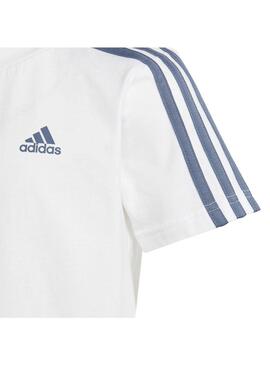 Conjunto Niño adidas 3Stripes Blanco/Marino