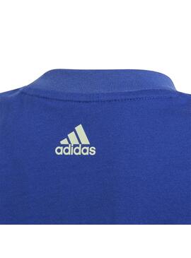 Conjunto Niño adidas CO Royal/Gris