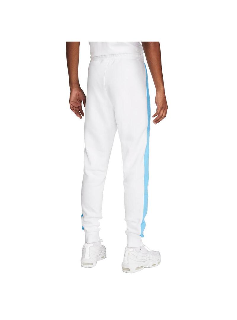 Pantalon Hombre Nike Nsw Sp Blanco Azul