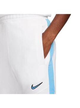 Pantalon Hombre Nike Nsw Sp Blanco Azul