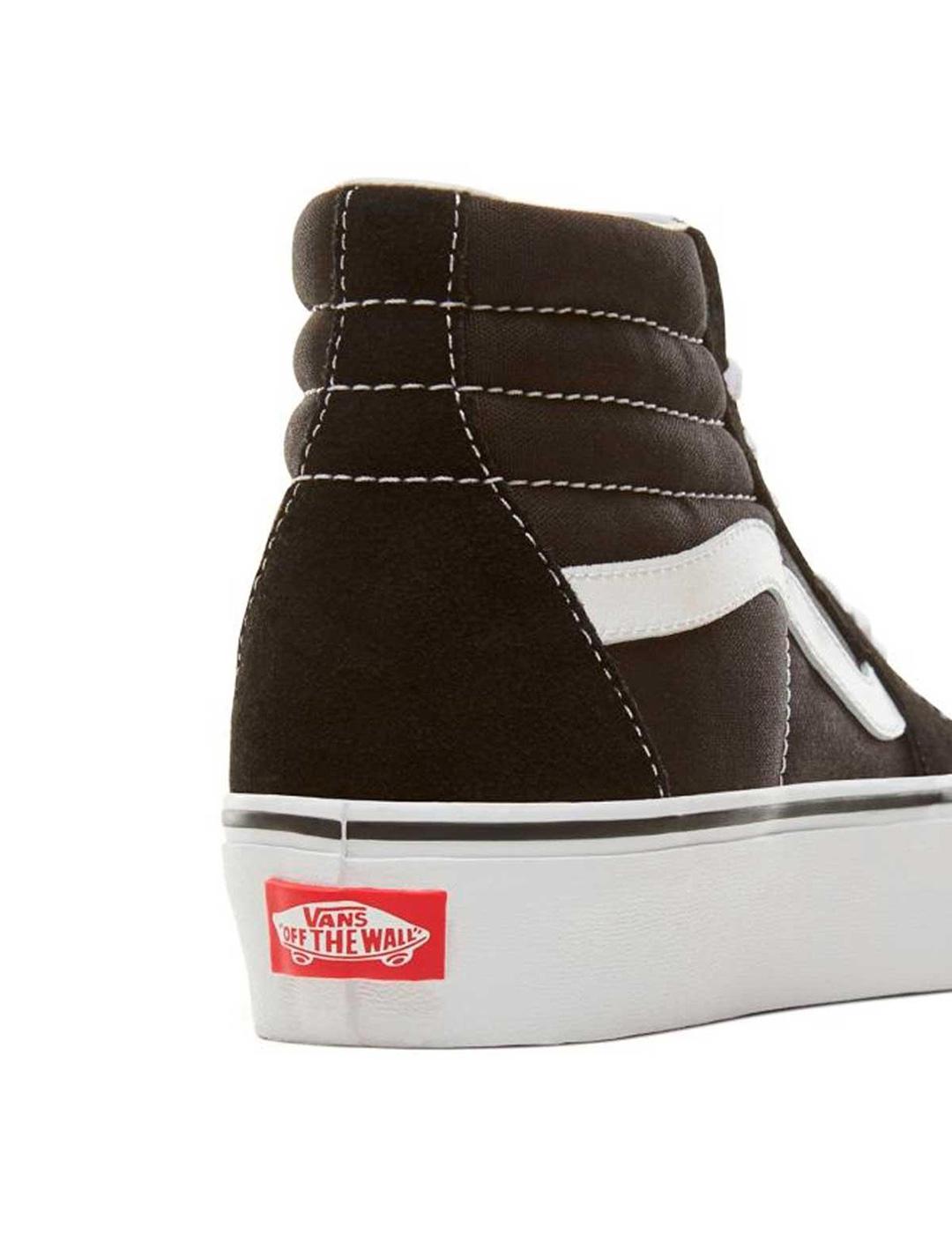 Zapatilla Mujer Vans SK8-HI PLATFORM Negro