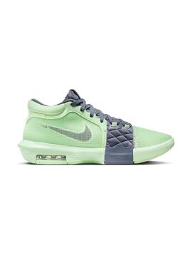 Zapatilla Hombre Nike LeBron Witness 8 Verde Gris