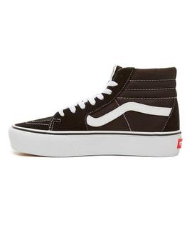 Zapatilla Mujer Vans SK8-HI PLATFORM Negro