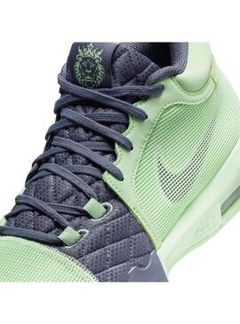 Zapatilla Hombre Nike LeBron Witness 8 Verde Gris