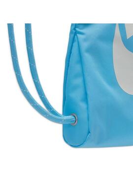 Gymsack Unisex Nike Heritage Drawstring Azul