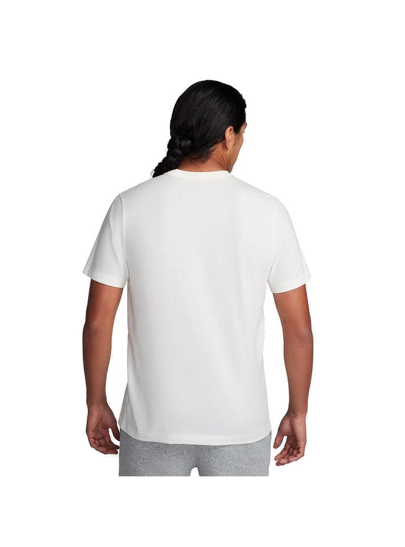 Camiseta Hombre Nike Nsw Club  Blanca