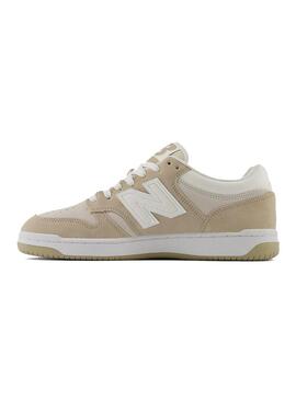 Zapatilla Unisex New Balance 480LEA Beige