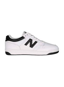 Zapatilla Unisex New Balance 480 Blanco Negro