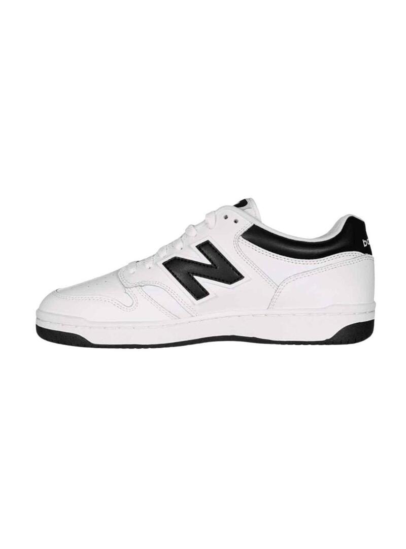 Zapatilla Unisex New Balance 480 Blanco Negro