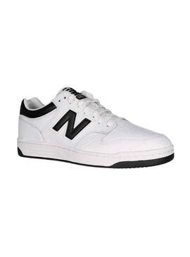 Zapatilla Unisex New Balance 480 Blanco Negro