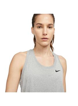 Camiseta Mujer Nike DF Rlgd Gris