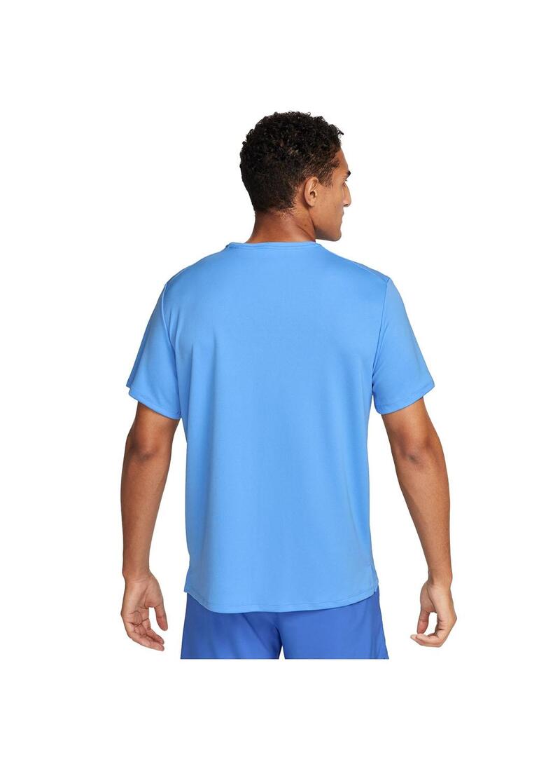 Camiseta Hombre Nike Df Uv Miler Azul