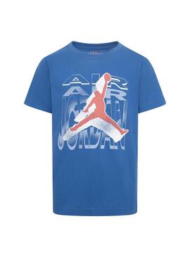 Camiseta Niño Jordan Air 2 Azul