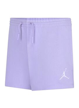 Pantalon Corto Niña Jordan Essential Lila