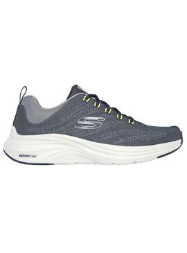 Zapatilla Hombre Skechers Vapor Foam Azul Gris