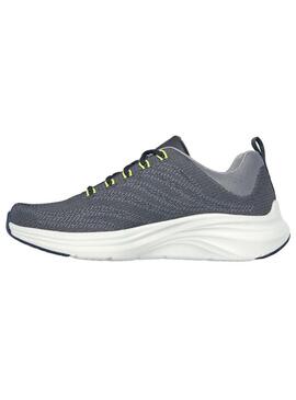 Zapatilla Hombre Skechers Vapor Foam Azul Gris