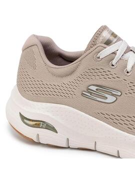 Zapatilla Hombre Skechers Arch Fit Beige