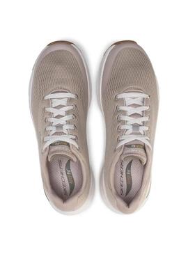 Zapatilla Hombre Skechers Arch Fit Beige