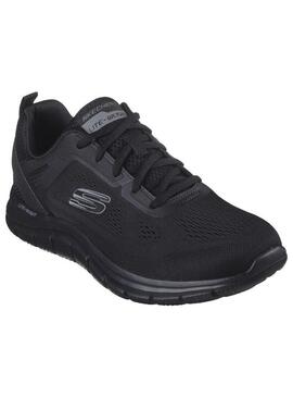 Zapatilla Hombre Skechers Track Broader Negra