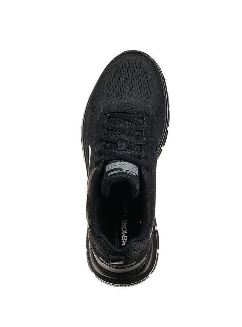 Zapatilla Hombre Skechers Track Broader Negra