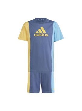 Conjunto Niño Adidas CB T Set Azul