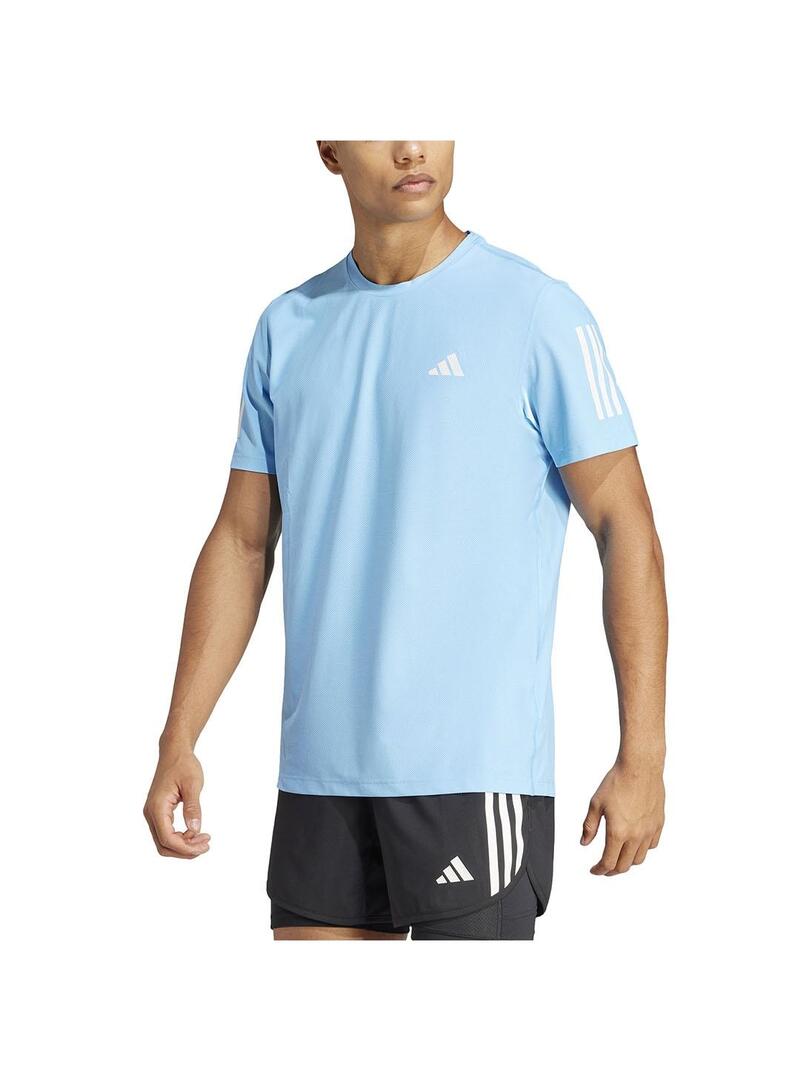 Camiseta Hombre adidas Own The Run Azul
