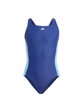 Bañador Niña Adidas Cut 3S Suit Azul