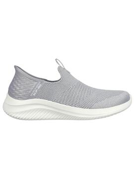 Zapatilla Mujer Skechers Ultra Flex 3.0 Gris