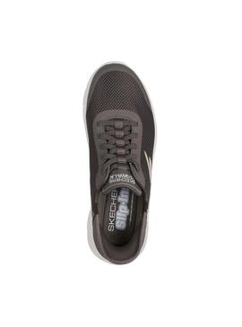 Zapatilla Hombre Skechers Go Walk Flex Marrón