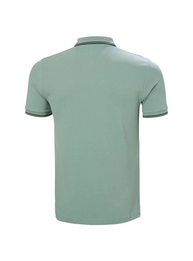 Polo Hombre Helly Hansen Kos Verde Agua