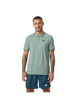 Polo Hombre Helly Hansen Kos Verde Agua