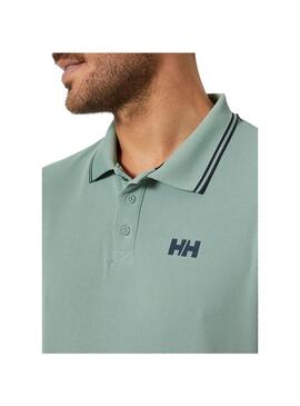 Polo Hombre Helly Hansen Kos Verde Agua