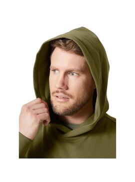 Sudadera Hombre Helly Hansen Core Graphic Khaki