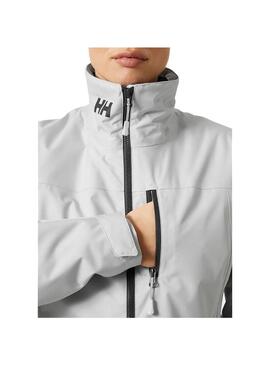 Cazadora Mujer Helly Hansen  Midlayer Sailing Gris