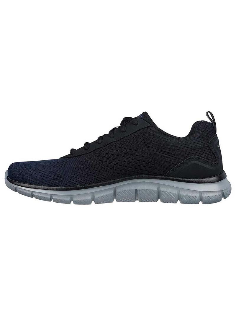 Zapatilla Hombre Skechers Track Ripkent Marino neg