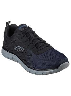 Zapatilla Hombre Skechers Track Ripkent Marino neg