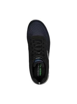 Zapatilla Hombre Skechers Track Ripkent Marino neg