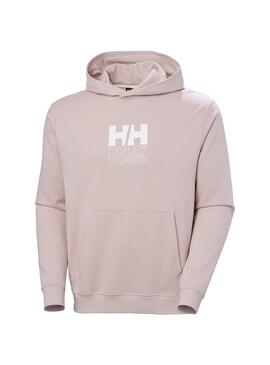 Sudadera Hombre Helly Hansen Core Graphic Rosa