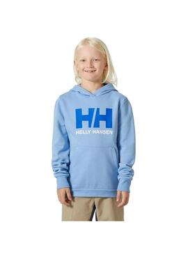 Sudadera Niñ@ Helly Hansen Logo 2.0 Celeste