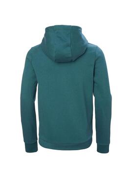 Sudadera Niñ@ Helly Hansen Logo 2.0 Verde