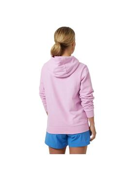 Sudadera Mujer Helly Hansen Logo 2.0 Lila Naranja