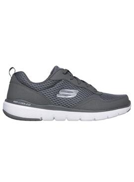 Zapatilla Hombre Skechers Flex Advantage 3.0 Gris