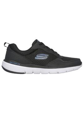 Zapatilla Hombre Skechers Flex Advantage 3.0 Negro