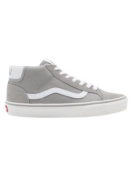 Zapatilla Unisex Vans Mid Skool 37 Gris